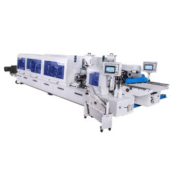 Double-sided edge banding machines